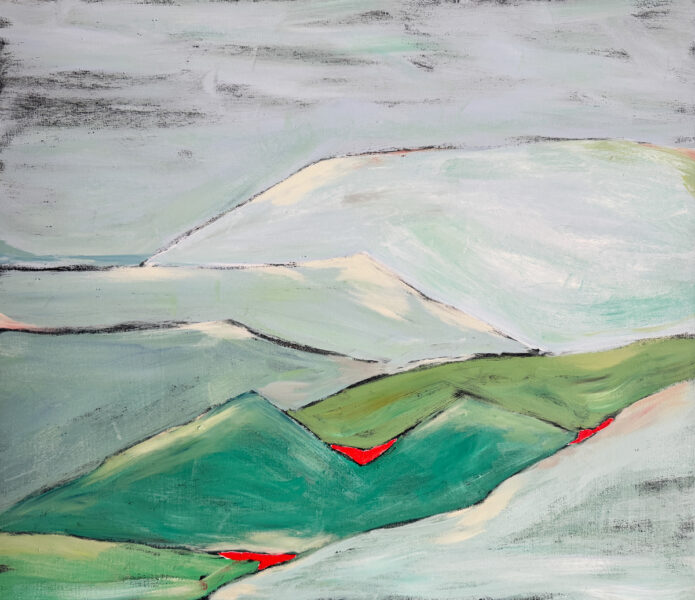 Bild 23 - 80x70, Acryl auf Leinwand