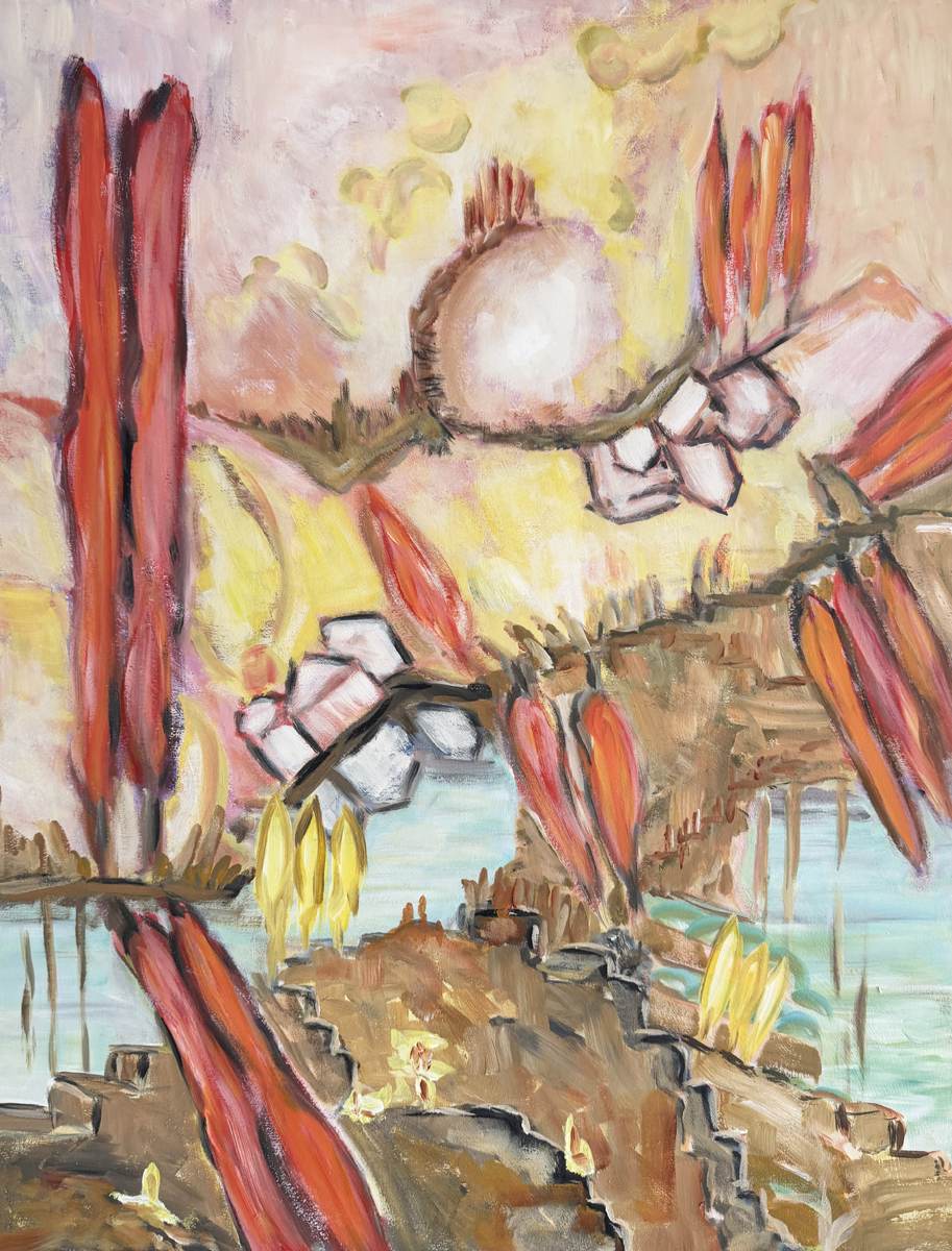 Bild 31 - 70x90, Acryl auf Leinwand
