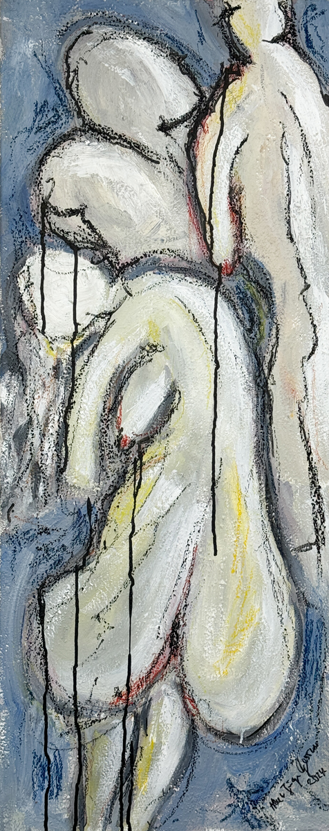 Bild 8 40x100, Acryl-MT auf Leinwand
