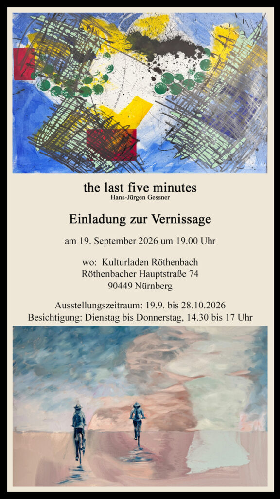 Flyer Veranstaltung 19.9.26 "five